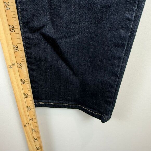 Paige Jeans Women 28 Blue Denim Mona Dark Wash Stretch Skyline Skinny Casual - Picture 8 of 9